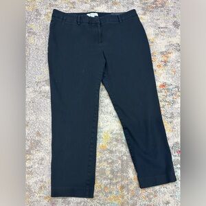 Nautica Black Straight-Leg Trousers